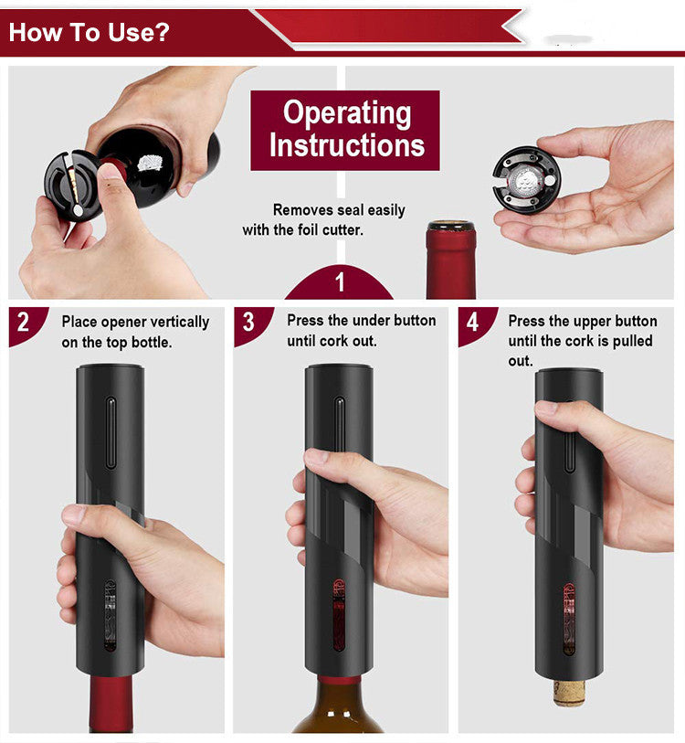 Lux smart wine electric wine opener